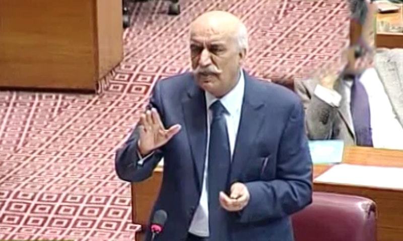 Image result for NA Speaker adjourns session after Opposition protest over Durrani's arrest