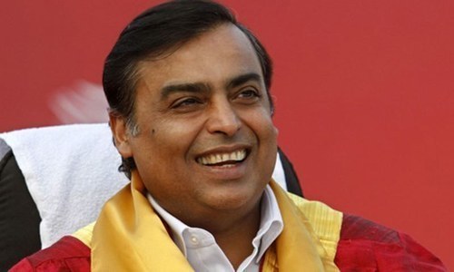Mukesh Ambani Asia's richest man. — AFP File