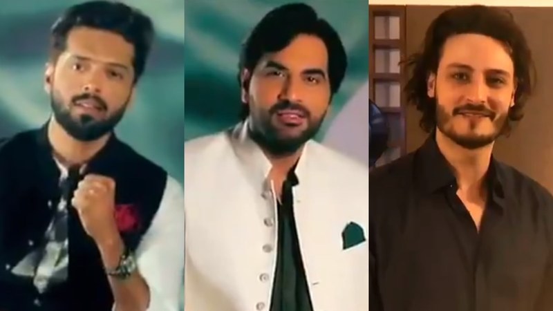 Fahad Mustafa, Humayun Saeed, OKB and more are ready for Pakistan Day