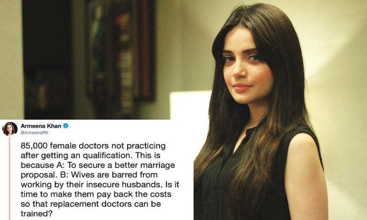 Armeena Khan's views about Pakistan's doctor brides rubbed people the wrong way