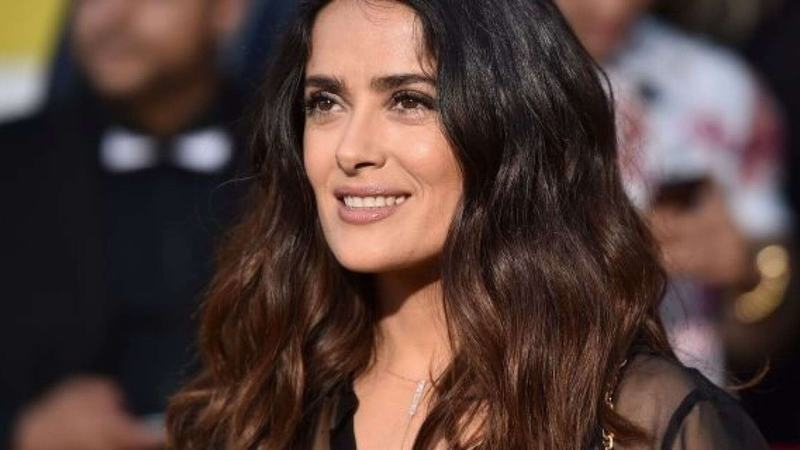 I don't care about getting older, says Salma Hayek