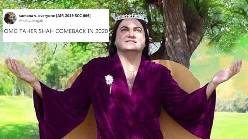 People are way too excited about Taher Shah's latest announcement