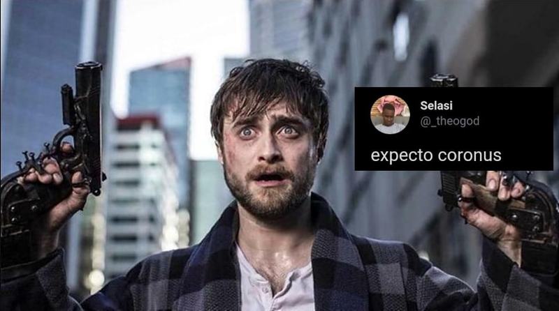 Daniel Radcliffe does not have coronavirus but Twitter still had its fun