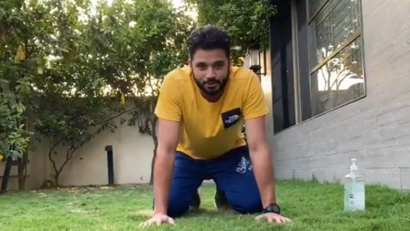 Your favourite cricketers are taking on the push-up challenge in lockdown