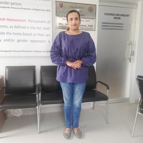 From victim to protector: Pakistan's first trans cop fights for justice ...