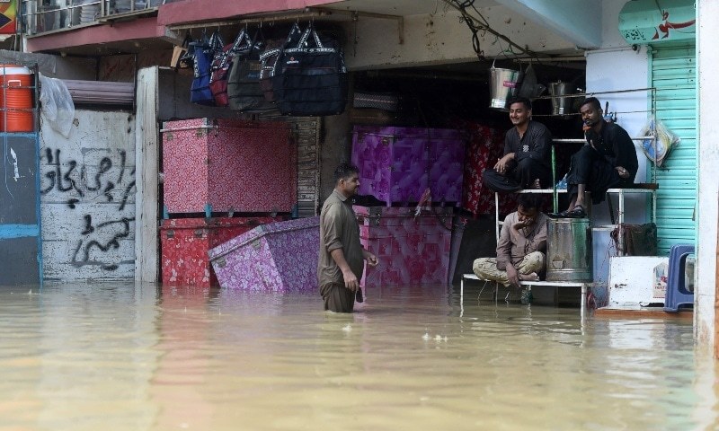 'It could've been worse,' says Sindh govt as 2nd day of rain kills 3, turns Karachi roads into rivers