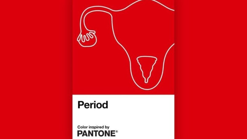 Pantone launches a new shade of red to combat menstruation stigma