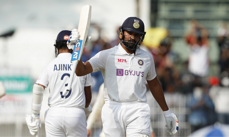 Dazzling Sharma century steers India to 189-3 in second Test against England