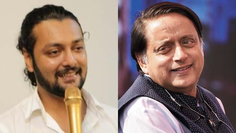 India's Shashi Tharoor has a request for Pakistani comedian Akbar Chaudhry