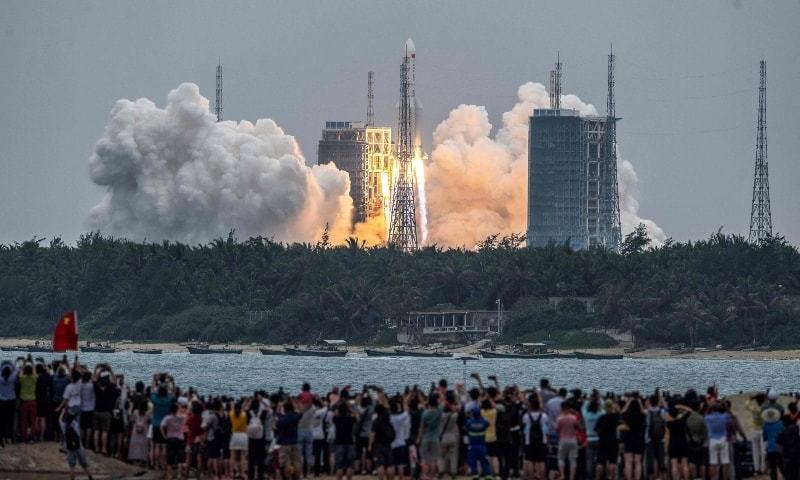 China launches first module of space station Heavenly Palace - World ...