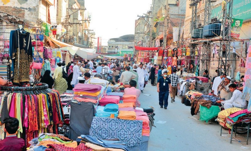 Downtown areas of Rawalpindi choked by encroachments - Pakistan - Vimarsana News