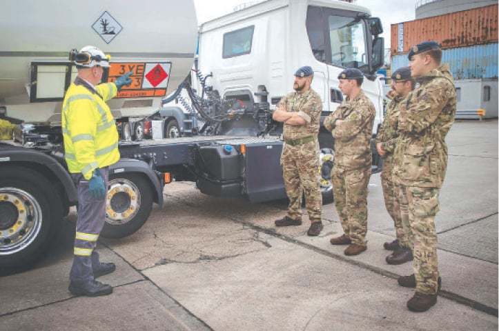 British military begins deliveries to ease fuel supply crisis - Newspaper - Vimarsana News