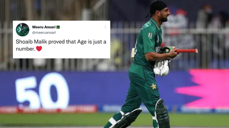 Shoaib Malik's fastest T20 50 has Pakistani Twitter overflowing with admiration