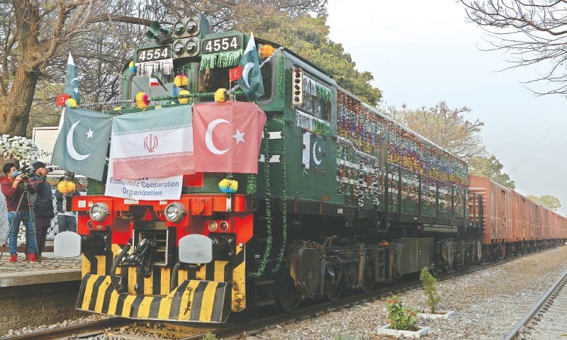 Freight train launched to link Istanbul with Tehran, Islamabad - World - DAWN.COM
