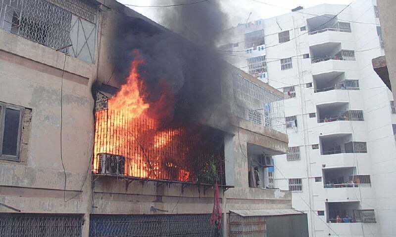 Fire damages apartment in FC Area - Newspaper - Vimarsana News