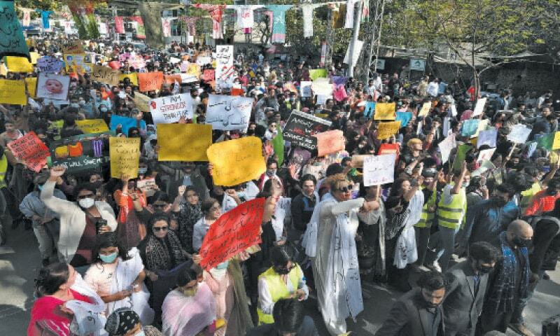 Women, transpersons make their voices heard in Lahore - Pakistan - Vimarsana News