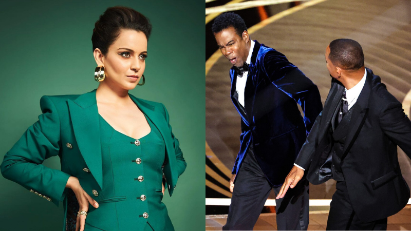 Kangana Ranaut feels Will Smith was right to slap Chris Rock at the Oscars