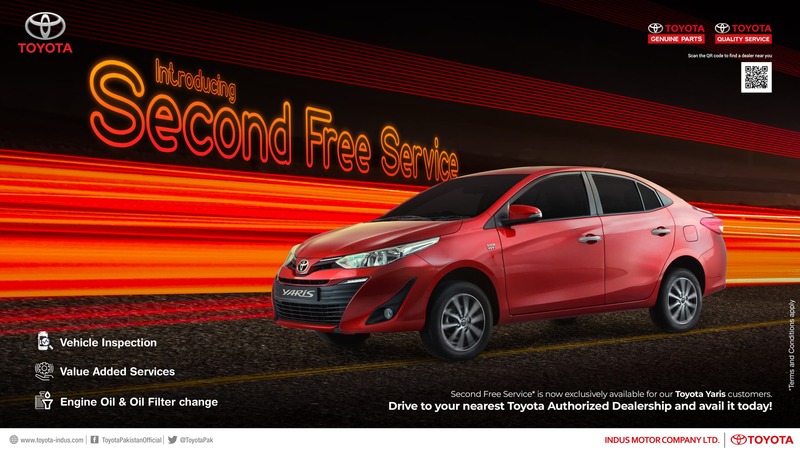 Toyota is now offering 'Second Free Service' for Yaris customers ...