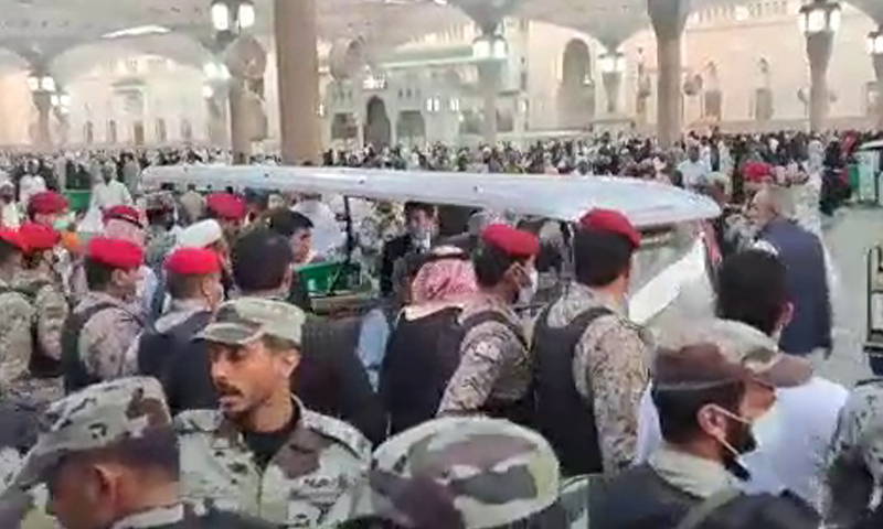 Pakistani pilgrims arrested for sloganeering at Masjid-i-Nabwi: Saudi embassy - World - Vimarsana News