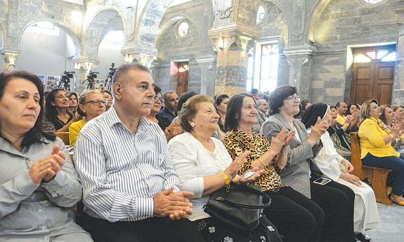 19th century Mosul church celebrates first mass since IS defeat - Newspaper - Vimarsana News