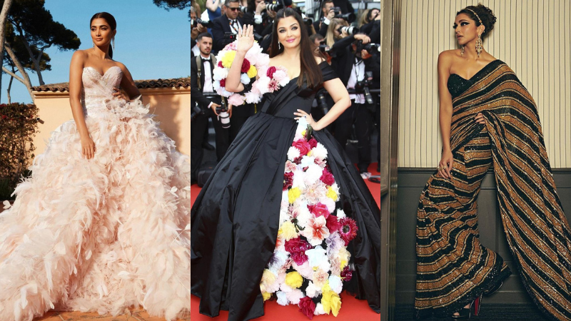 All Looks Of Deepika Padukone At Cannes This Year In Louis Vuitton And  Sabyasachi Outfits