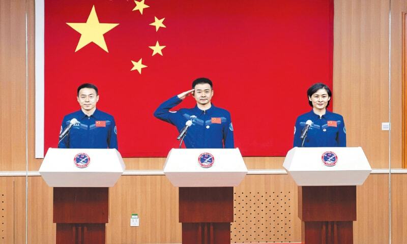 China to launch next crewed mission today to build space station ...