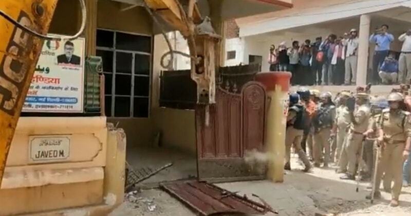 Indian Muslim activist's house razed after police arrest him for protests over Prophet remarks - World - Vimarsana News