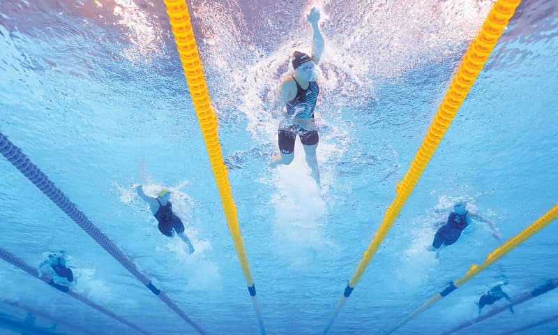 Americans Huske, Dressel power to butterfly golds - Newspaper - Vimarsana News