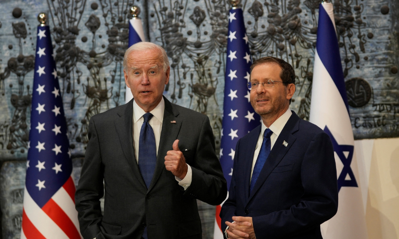 US vows to use all means to stop Iran nuclear bomb in Israel pact ...