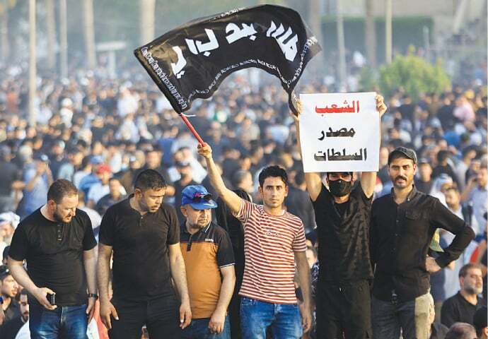 Tensions soar as Iraq gears up for rival groups' protests - Newspaper - Vimarsana News