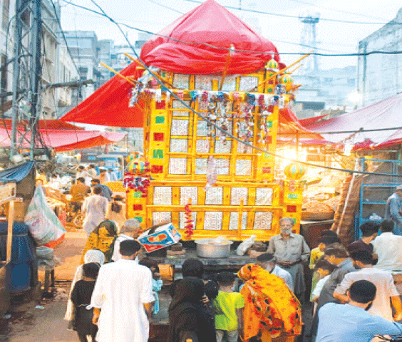 Ajmerion ka tazia completes 145 years today - Newspaper - Vimarsana News
