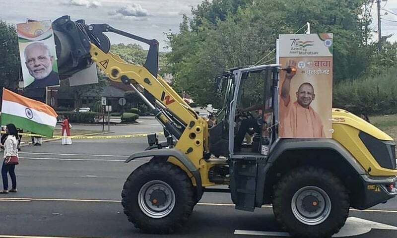 Uproar in US town as Indians bring bulldozers to parade - Newspaper - Vimarsana News