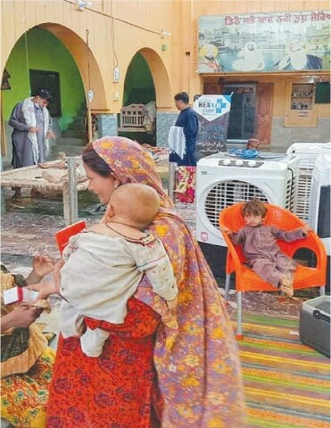 The temple that became a refuge for the flood-stricken - Newspaper - Vimarsana News
