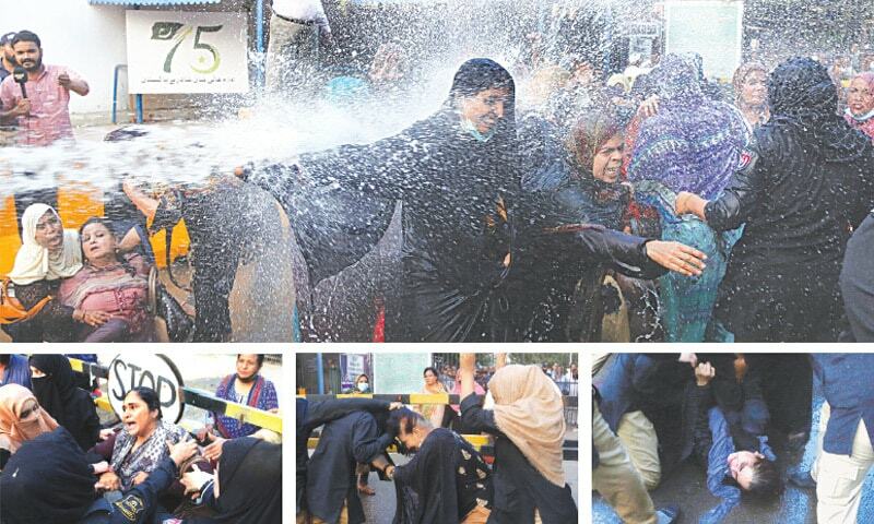 Healthcare crisis worsens after police thrash protesters - Newspaper - Vimarsana News