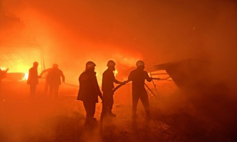 Inquiry report into Islamabad's H-9 bazaar fire to be completed in few days: DC - Pakistan - Vimarsana News