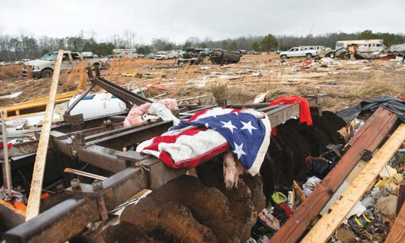 Eight killed after tornadoes rip through US southeast - World - DAWN.COM