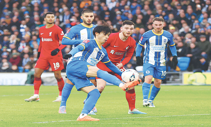 Brighton strike late to knock holders Liverpool out of FA Cup - Sport - Vimarsana News