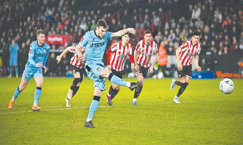 No Hollywood ending for Wrexham as Blades win FA Cup thriller - Newspaper - Vimarsana News