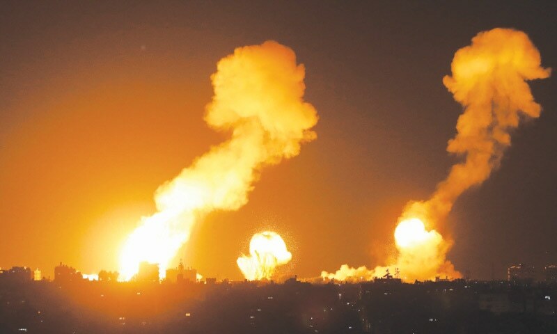Israeli army bombards Lebanon, Gaza - Newspaper - Vimarsana News