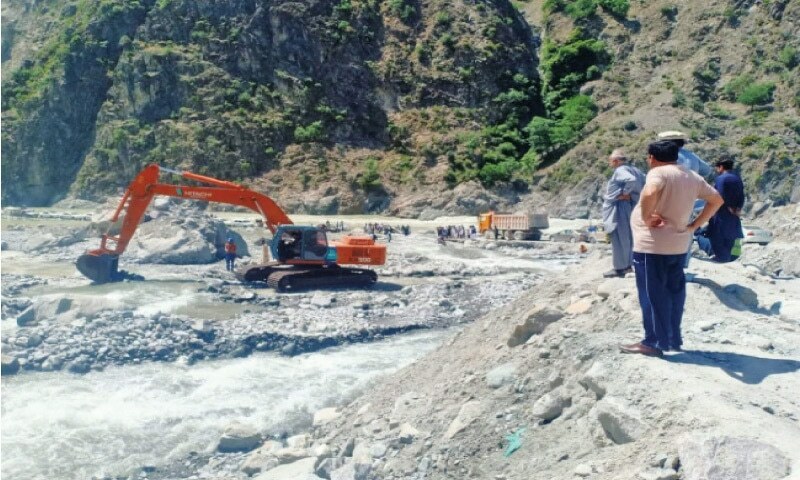 Reconstruction of flood-hit KKH section begins - Newspaper - Vimarsana News