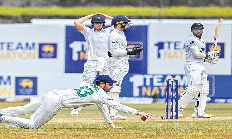 Karunaratne, Madushka hit tons as Sri Lanka pile on runs against Ireland - Newspaper - Vimarsana News