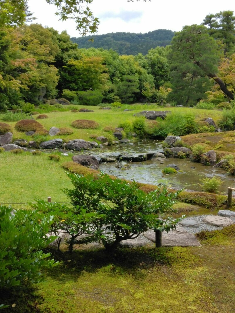 View of a river in Murin-an. — Photo by author