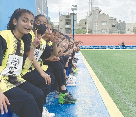  The talented girls of Lyari have dreams of making a name for themselves in football