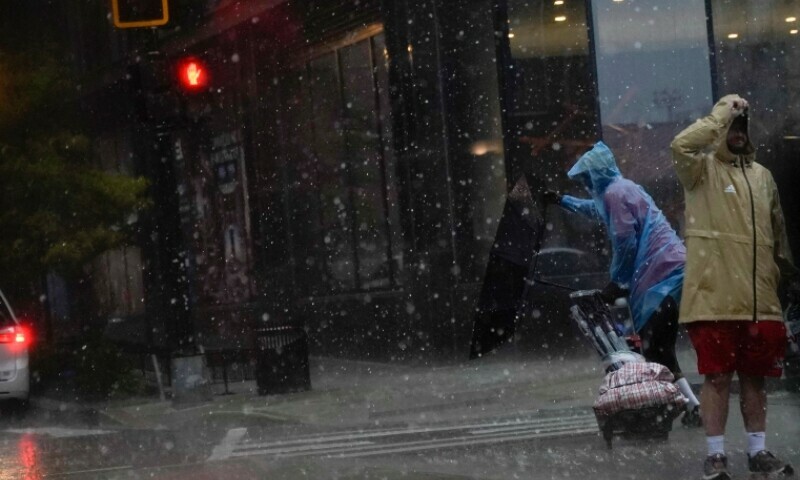 2 dead, thousands without power after severe storms batter eastern US ...