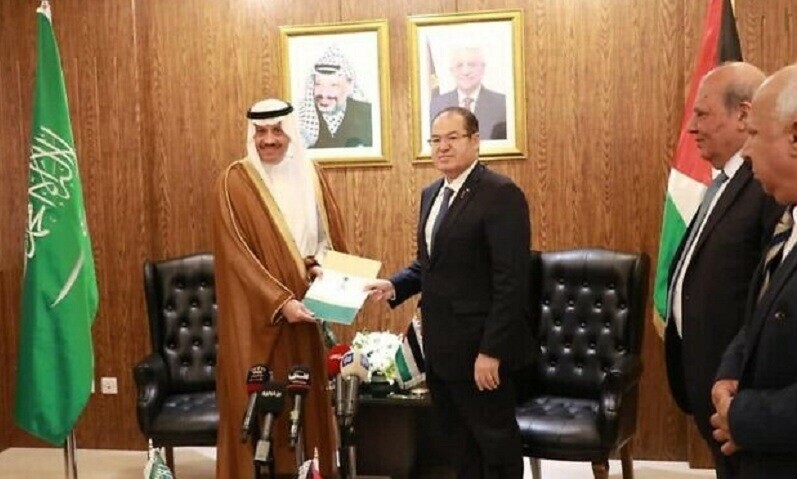 Saudi names non-resident ambassador for Palestinian Territories