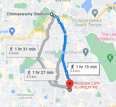  . &mdash; Via Google Maps 