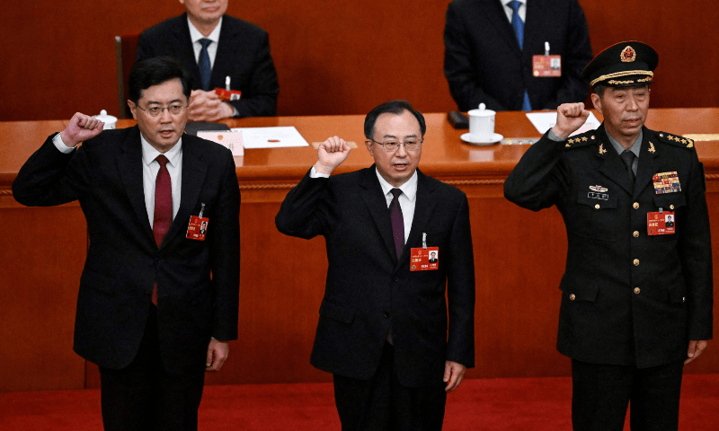 China sacks defence minister, removes ex-FM from cabinet