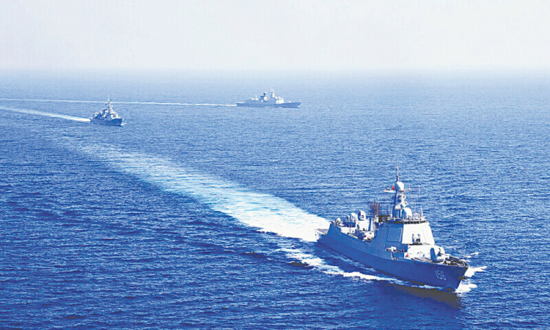 Naval exercise ‘Sea Guardian 2023’ concludes - Newspaper - DAWN.COM