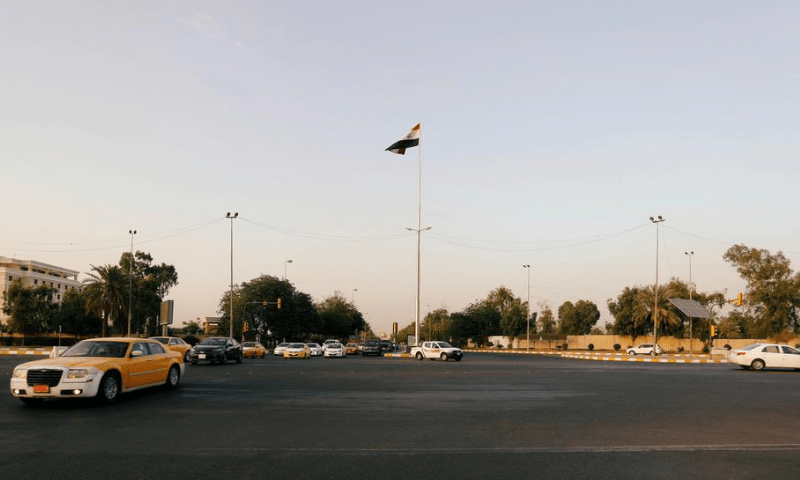 غزہ میں اسرائیلی بمباری کے درمیان بغداد میں امریکی سفارتخانے پر راکٹ حملہ