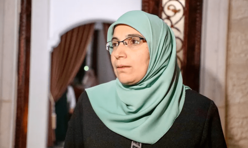 Ex-prisoner Lama Khater. &mdash; Al Jazeera